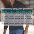 thumbnail image 3 of Sweaters for Men Standing Collar Half Zipper Elasticity Knit Base Long Sleeve, 3 of 9