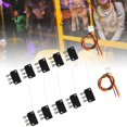 thumbnail image 3 of Dioche Normalement Ouvert Microswitch, Microswitch, 10pcs Normalement Ouvert Micro Switch Longue Broche pour les Boutons de Console de Jeu Interrupteurs Électroniques, 3 of 8