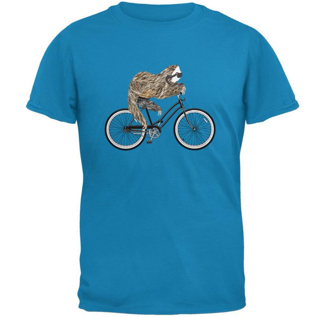 Bicycle Sloth T-Shirt pour Homme