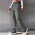 thumbnail image 4 of 2025 Pantalon Décontracté pour Femmes Ceinture Moins Taille Haute Pantalon Décontracté pour Femmes Taille Grande Pantalon à Jambe Grand Pantalon Décontracté Femmes Coton Jambe Droite Style Décontracté Grande Taille Pantalon Décontracté pour Femmes Pantalons Décontractés, 4 of 7