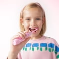 thumbnail image 3 of Ordo Sonic Kids Battery Toothbrush - Squishmallows Auggie - Pink, 3 of 7