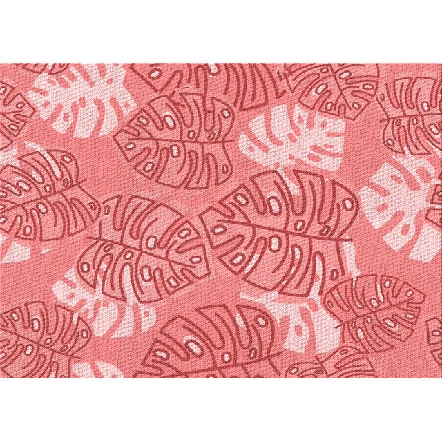 Ahgly Company Tapis d'Intérieur Rectangulaires à Motifs Pastel Rose, 8 Pieds x 12 Pieds