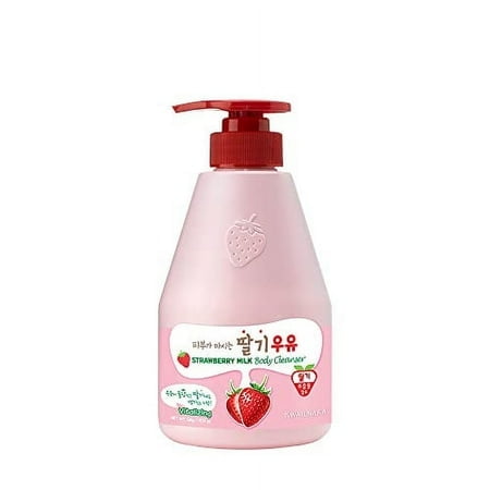 WELcOS Nettoyant pour le Corps au Lait de Fraise KWAILNARA 560 g 1975 oz