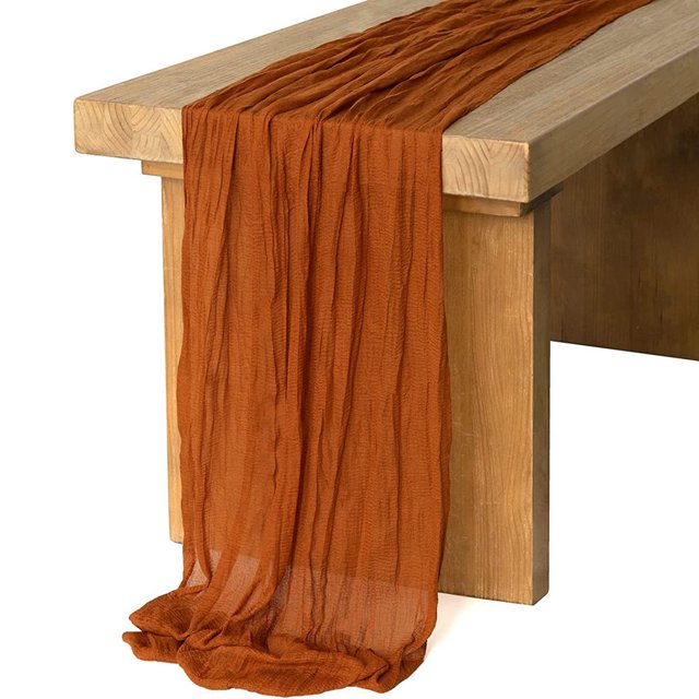 Gauze Tablecloth Boho Country Decor For Wedding Decor Reception Bridal Shower Holiday Party