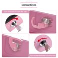 thumbnail image 2 of FAGINEY 1Pc Mini Portable Steel Petty Lockable Cash Money Coin Safe Security Box Household, 2 of 8