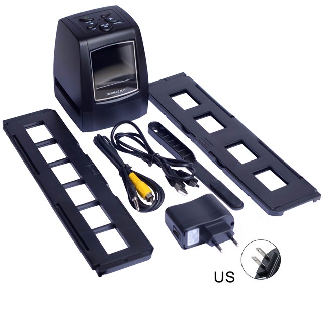 Hi.FANCY Digital Film Scanner 35/135mm Positive Negative Slide Film Scanner with 2.4-inch LCD Screen, US Plug