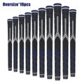thumbnail image 1 of 10PC Premium Golf Grip â€“ Black Rubber Anti-Slip Handle (Standard/Medium/XL) â€“ High Feedback Golf Club Grip for Enhanced Control Oversize Blue10pcs, 1 of 6
