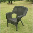 thumbnail image 5 of International Caravan Monaco Chaise de Patio en Résine Couleur Pacane (Ensemble de 2), 5 of 5