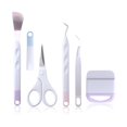 thumbnail image 1 of 1 Set Vinyl Weeding Set Non-slip Comfortable Grip ABS Scissors Scraper Spatula Craft Vinyl Tools Handicraft Accessories, 1 of 10