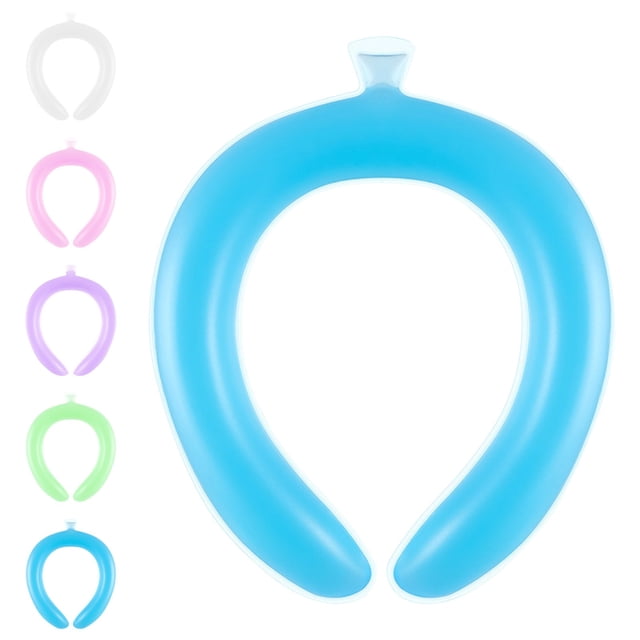 Anneau de Glace Chilly, Bloc de Glace pour le Cou, Tube de Cou Réutilisable, Refroidisseur de Cou Portable, Produits pour le Corps pour Intérieur Extérieur Été Temps Chaud (1 ml), Anneau de Refroidissement pour le Cou