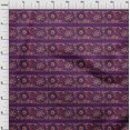 thumbnail image 3 of oneOone Polyester Lycra Fabric Leaves & Floral Block Print Fabric By The Yard 56 Inch Wide, 3 of 4