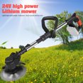 thumbnail image 1 of Bilqis Foldable String Grass Trimm Er Weed Eater Without 24V Lithium- Batteries, 1 of 9