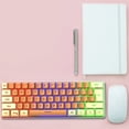 thumbnail image 2 of Bdday Mechanical Keyboard Wired Compact PC Keyboard Mechanical Gaming Keyboard 61 Keys For Computer/Laptop, 2 of 4