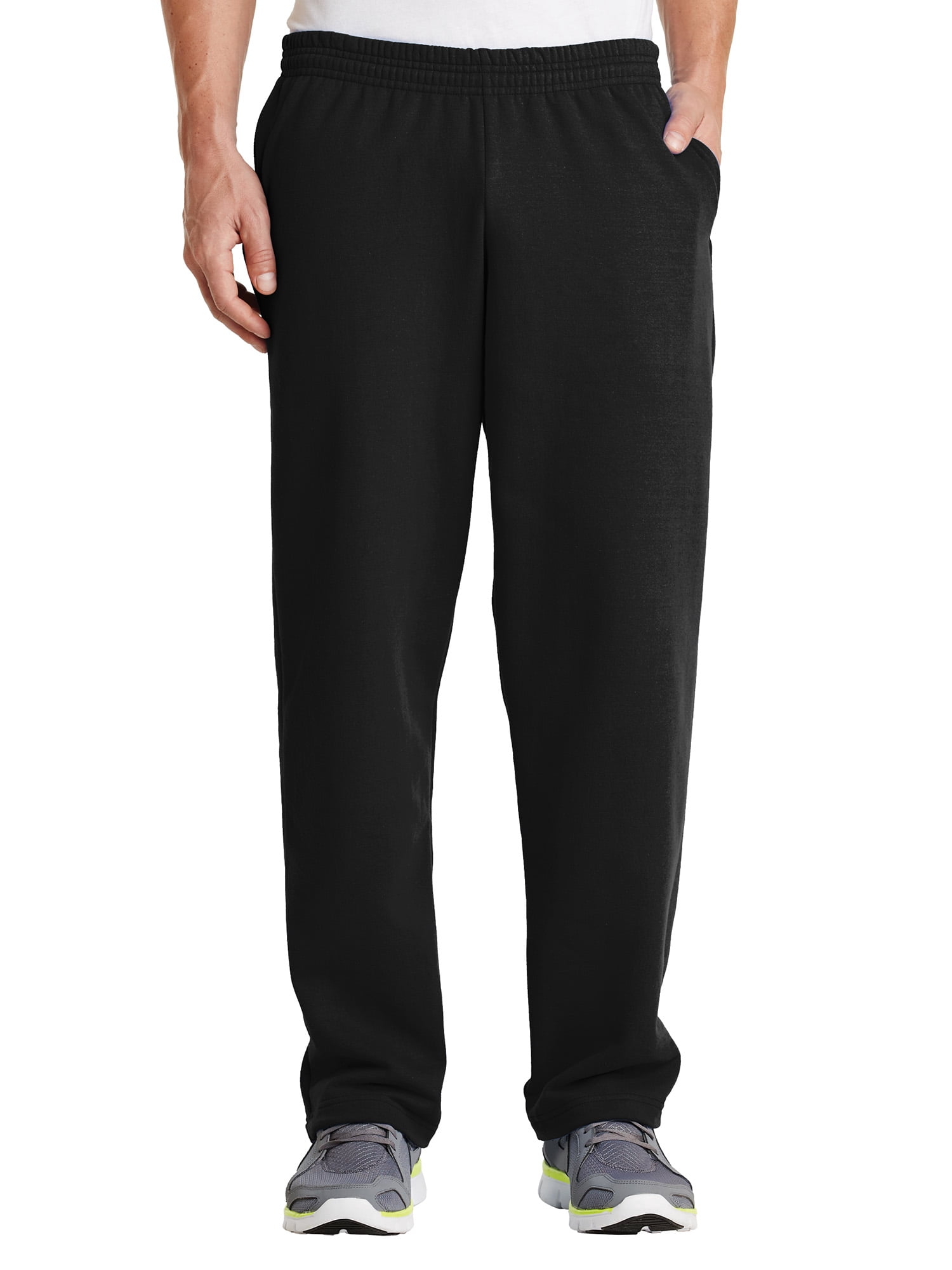Gravity Threads Fleece Sweatpants w/ Pockets - Jet Black - Small