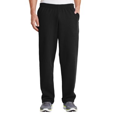 Gravity Threads Fleece Sweatpants w/ Pockets - Jet Black - Small