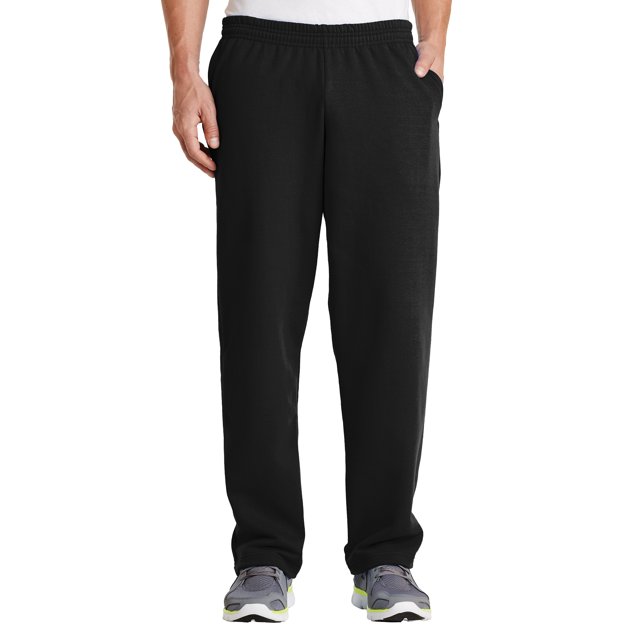 Gravity Threads Fleece Sweatpants w/ Pockets - Jet Black - Small