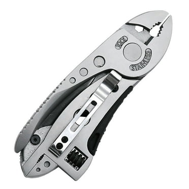 Survival EDC Multi Tool Foldable Wrench Pliers Knife Jaw Screwdriver Opener Set