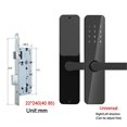 thumbnail image 3 of App Control Smart Lock Digital Locks With Handle Keypad Electronic Door Lock For Home Hotel Rental Bluetooth Connect ,Integrated Smart Home, 3 of 4
