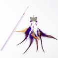 thumbnail image 2 of Cat Teaser Wand Creative Butterfly Decor Funny Cat Feather Toy Cat Training Toy, 2 of 5