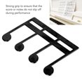 thumbnail image 3 of Metal Music Book Clip,Sheet Music Holders For Piano, Keyboard, Stands, And Books, 3 of 8