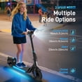 thumbnail image 4 of Gyrocopters FlashX Electric Scooter | Powerful Rear Wheel Drive with 32 km/h Speed | 32 km Range | UL2272 Approved | Smart App Control | Foldable & Light-weight | Puncture-Proof Tires | Cruise Control, 4 of 9
