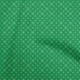 thumbnail image 1 of oneOone Georgette Viscose Green Fabric Asian Block Floral Craft Projects Decor Fabric Printed By The Yard 42 Inch Wide, 1 of 4