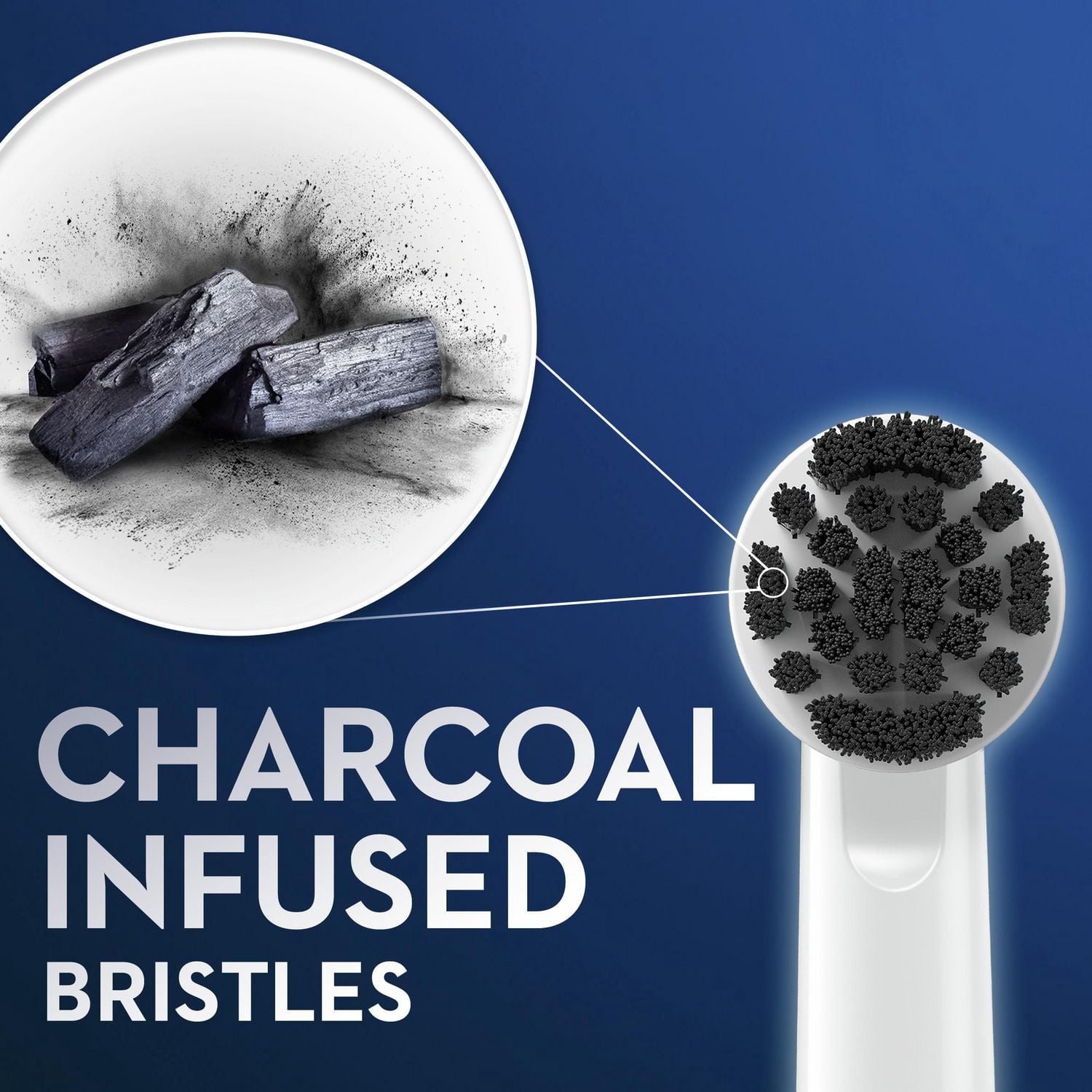 Oral-B Charcoal Electric Toothbrush Replacement Brush Heads Refill
