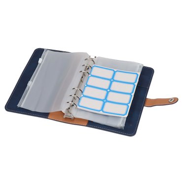 Cash Binder Jacket A6 Pocket Loose Leaf Small Notebook 12 Zipper Bag Loose Leaf Book