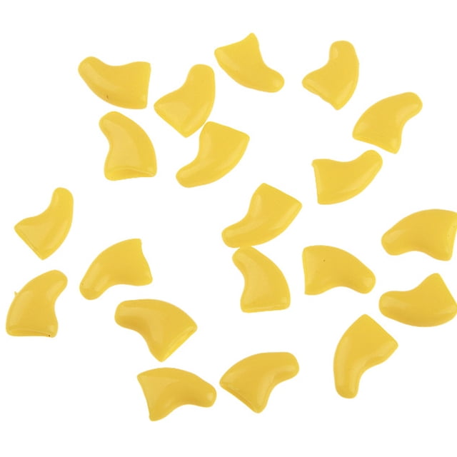 20 Pcs Embouts d'Ongles pour Chat, Protecteurs, Embouts Souples pour Pattes de Chaton, Couvre-Griffes de Chat avec Colle