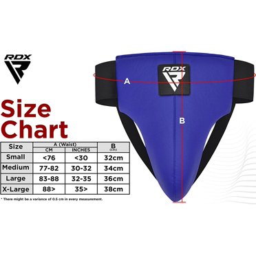 RDX R1 Protège-Aine Abdominal, Bleu, Moyen