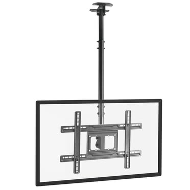 Heavy Duty TV Ceiling Mount for Most 37"-80" TVs up to VESA 600x400mm and 110 Lbs, Full Motion Telescoping Height Adjustment Hanging TV Mount Bracket with Tilt and Swivel