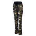 thumbnail image 4 of RKSTN Womens Pants Fashion Comfy Stretch Print Drawstring Wide Leg Lounge Pants Loose Comfortable Pants, 4 of 9