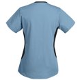 thumbnail image 5 of Culottes pour Femmes, Sarraus à Col en V pour Femmes Workwear Revolution, Extensible Doux, Entretien Facile L Bleu, 5 of 5