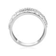 thumbnail image 3 of 1 3/4ct Bague de Mariage en Or Blanc 14 Ct, 3 of 4