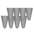 thumbnail image 4 of 8pcs Tablet Pencil Penpoint Protector Pen Point Protective pen silicone Silicone Cap Case Tablet Pencil Accessories, Grey, 4 of 7