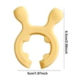 thumbnail image 4 of Pot Handle Utensil Rest， Silicone 2-in-1 Clip and Lid Prop for Cooking, Food-Grade Heat-Resistant Anti-Spill Kitchen Tool, 4 of 4