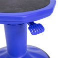 thumbnail image 4 of Flash Furniture Carter Adjustable Height Active Learning Stool for Classrooms Backless Wobble Stool with 360-Degree Swivel 14"" - 18"" H Blue, 4 of 5