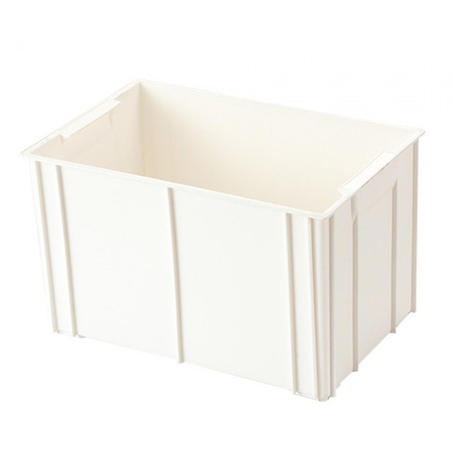 Industrial Storage Box Storage Container Durable Car Trunk Organizer Heavy Duty White 28.5x18x17cm