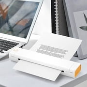 Jubipavy Wireless Portable Supports A4 Inkless Mobile IOS Android Laptop Portable Printers Wireless For Travel Mobile Office School Home Car