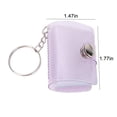 thumbnail image 2 of EGNMCR Room Decor, Home Decor, Home Decor 5pc 1 Inch Mini Photo Album, 1 Inch Photo Storage With Keychain Picture Photo Card Storage Book Wedding Anniversary Birthday Valentine's Day Gift photo album, 2 of 6