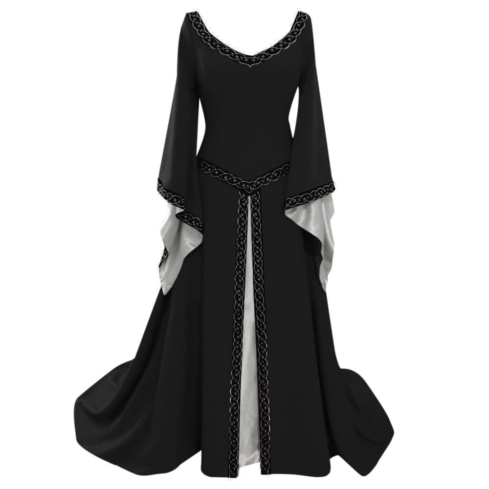 UPPADA Liquidation Robes de Cocktail Grande Taille Robe Formelle pour Femmes Robe de Fête Robe Vintage Élégante Robes à Manches Évasées Grande Taille Robe de Fête Lavande