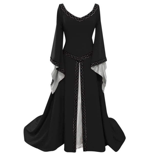 UPPADA Liquidation Robes de Cocktail Grande Taille Robe Formelle pour Femmes Robe de Soirée Robe Vintage Élégante Robes à Manches Évasées Grande Taille Robe Rétro Évasée