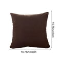 thumbnail image 4 of Feltree Lumbar Support Pillow 15.75 Inch for Sofa and Bed, Solid Color Throw Cushion with Removable Cover, Multi-Use Ergonomic Back Rest for Living Room Office Car, 4 of 8