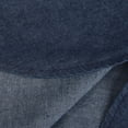 thumbnail image 4 of VEKDONE 2025 Liquidation Été Robes Chemise en Denim pour Femmes Manches Courtes Robe Midi en Jean Ample Boutonnée Décontractée Robe Droite Tunique, 4 of 8