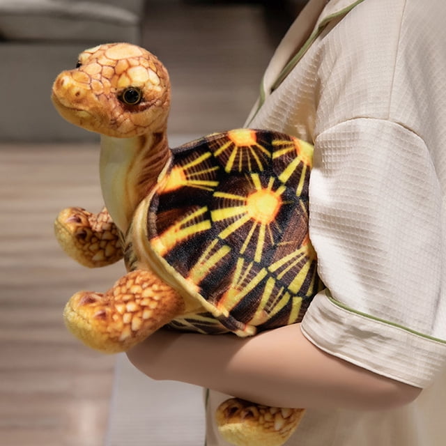 EGNMCR 12.6 In Simulation Turtle Doll Turtle Plush Toys Cloth Doll Souvenir Plush Toys For Children Birthday Gift Simulation Fluffy TurtleSnakerabbit Birthday Gifts for Kids