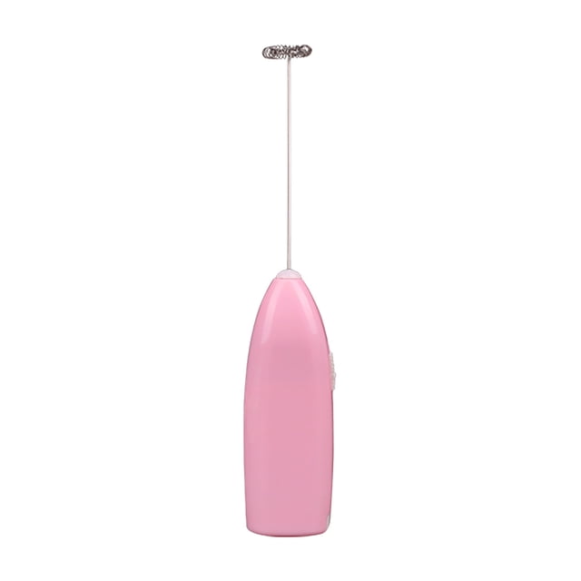 XZNGL Mini Mousseur à Lait Électrique Domestique Fouet en Acier Inoxydable Mousseur à Café Fantaisie