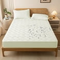 thumbnail image 2 of Feltree Hypoallergenic Mattress Encasement, Deep Pocket Stretchable Sheet for Adjustable Beds, Machine-Washable Protection, 2 of 7