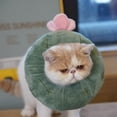 thumbnail image 5 of HLONK Cat Recovery Collar  Cute Cat Donut Collar  Soft Cone Collars for Cat  Wound Healing Protective Cone After Surgery Elizabethan Collars for Kitten Pets, 5 of 5