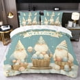 thumbnail image 1 of Fridja Holiday Easter Decorations Bedding Set Three Piece Cute Children's Digital Printed Bed Sheet Bedding Home Textiles, 1 of 5