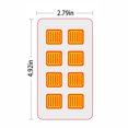 thumbnail image 4 of braveheart Electric Heating Blanket Battery Powered Replacement Household Warmer, 4 of 9
